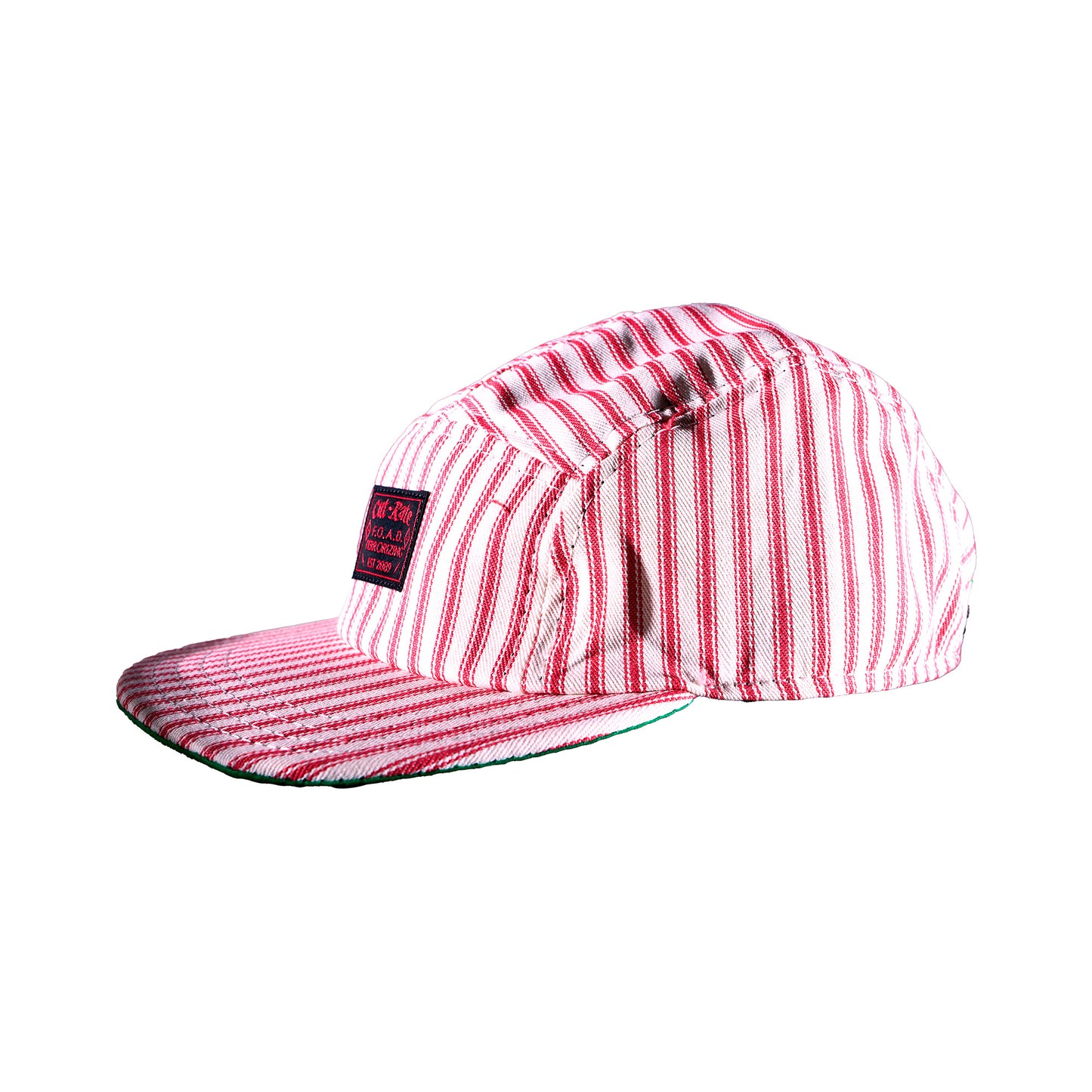 Engineer Striped Hickory 5 Panel Hat