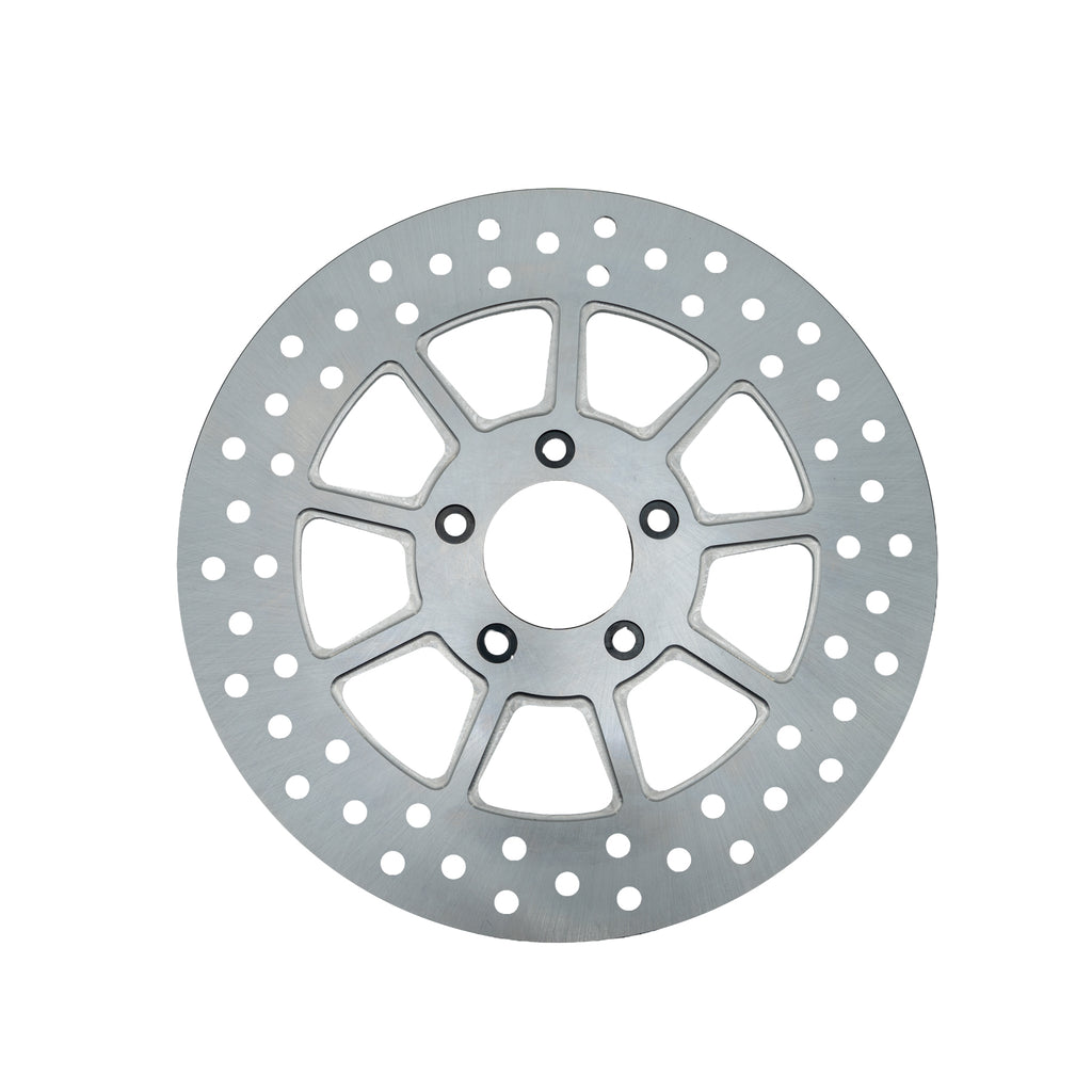 9-Spoke Cross Drilled Rotor