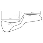 The Cutrate Pan America Pro Series Seat