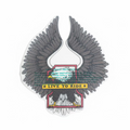 Live to Ride Eagle Window Vinyl Decal