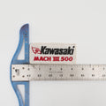 Kawasaki MACH III 500 Patch - Vintage Racing Logo