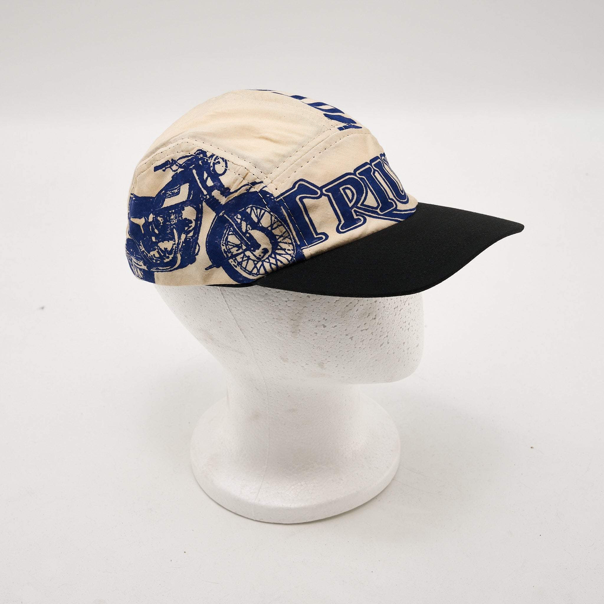 Triumph Motorcycles Blue Five Panel Camp Hat