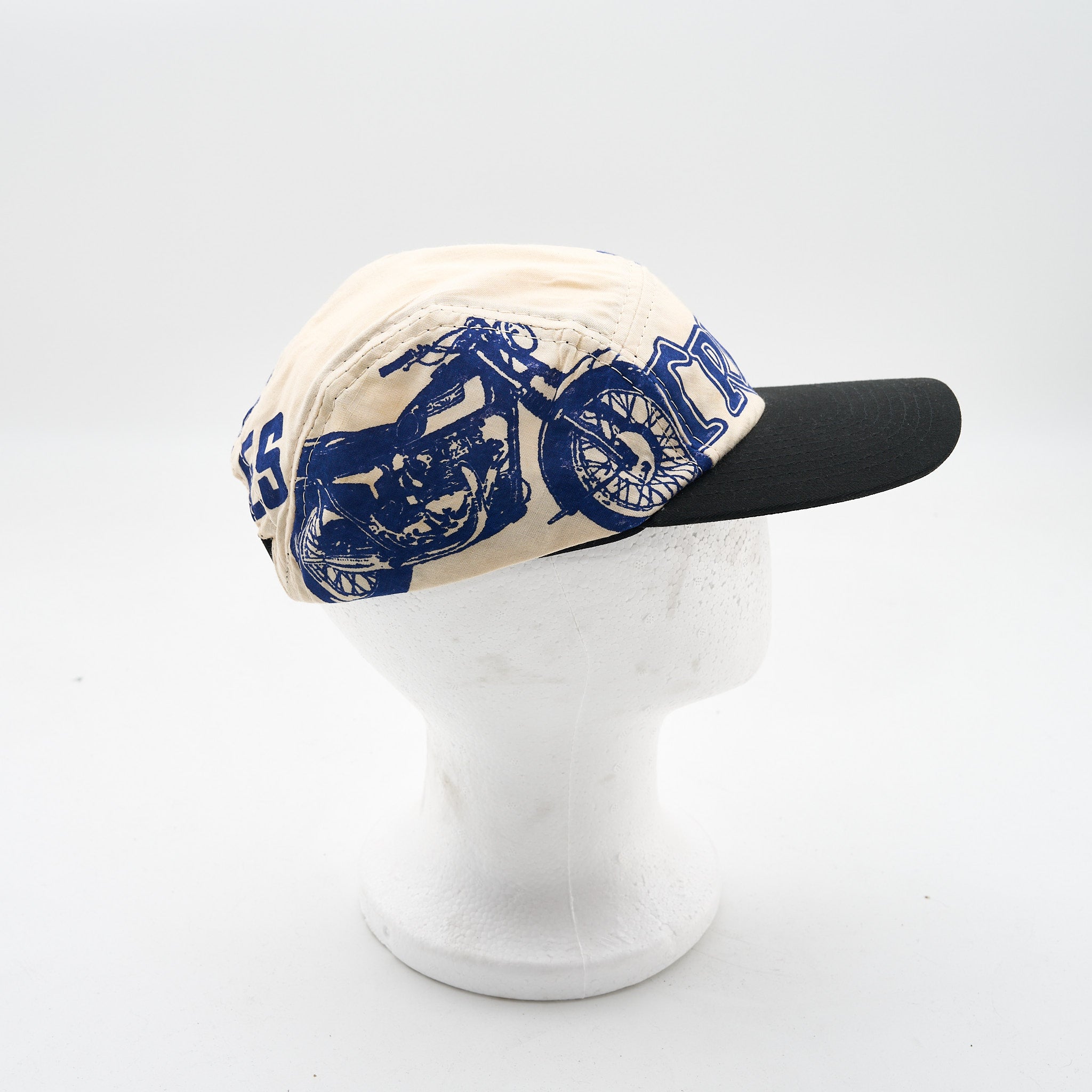 Triumph Motorcycles Blue Five Panel Camp Hat