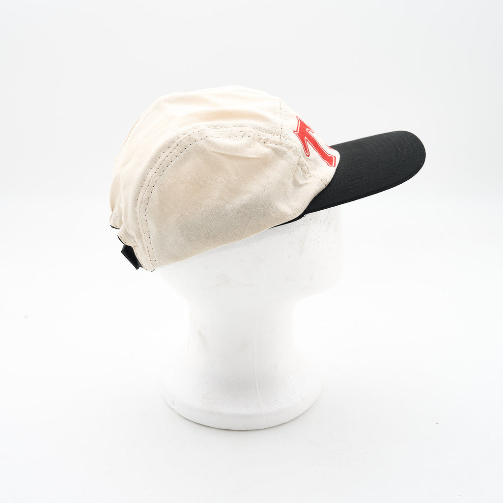 Triumph Red Five Panel Camp Hat
