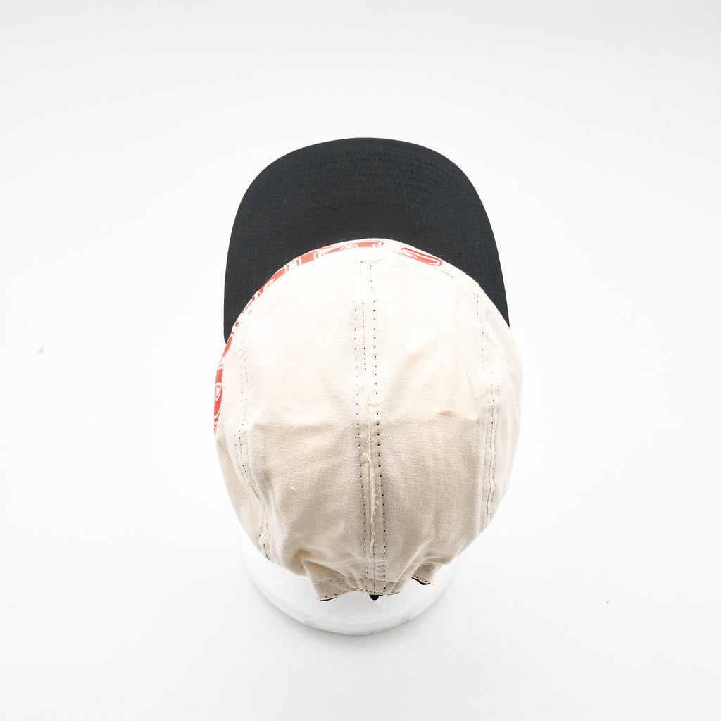 Triumph Red Five Panel Camp Hat