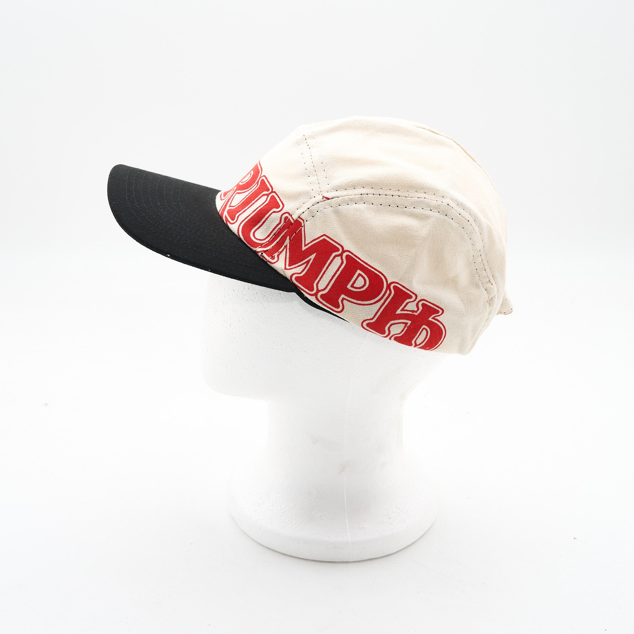 Triumph Red Five Panel Camp Hat