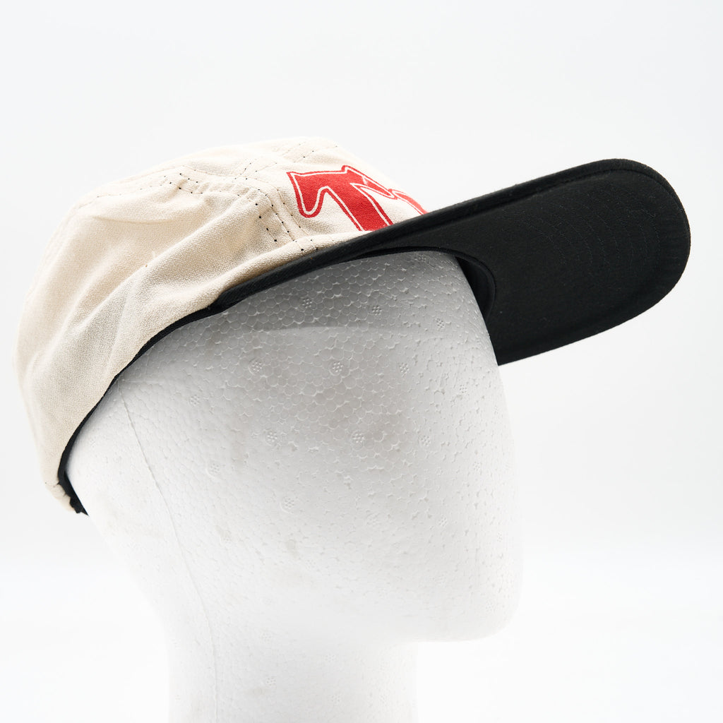 Triumph Red Five Panel Camp Hat