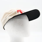 Triumph Red Five Panel Camp Hat