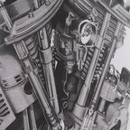 HD Engine Diagram Posters