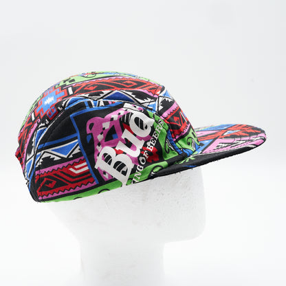Budweiser King of Beers Vintage Pattern Five Panel Camp Hat
