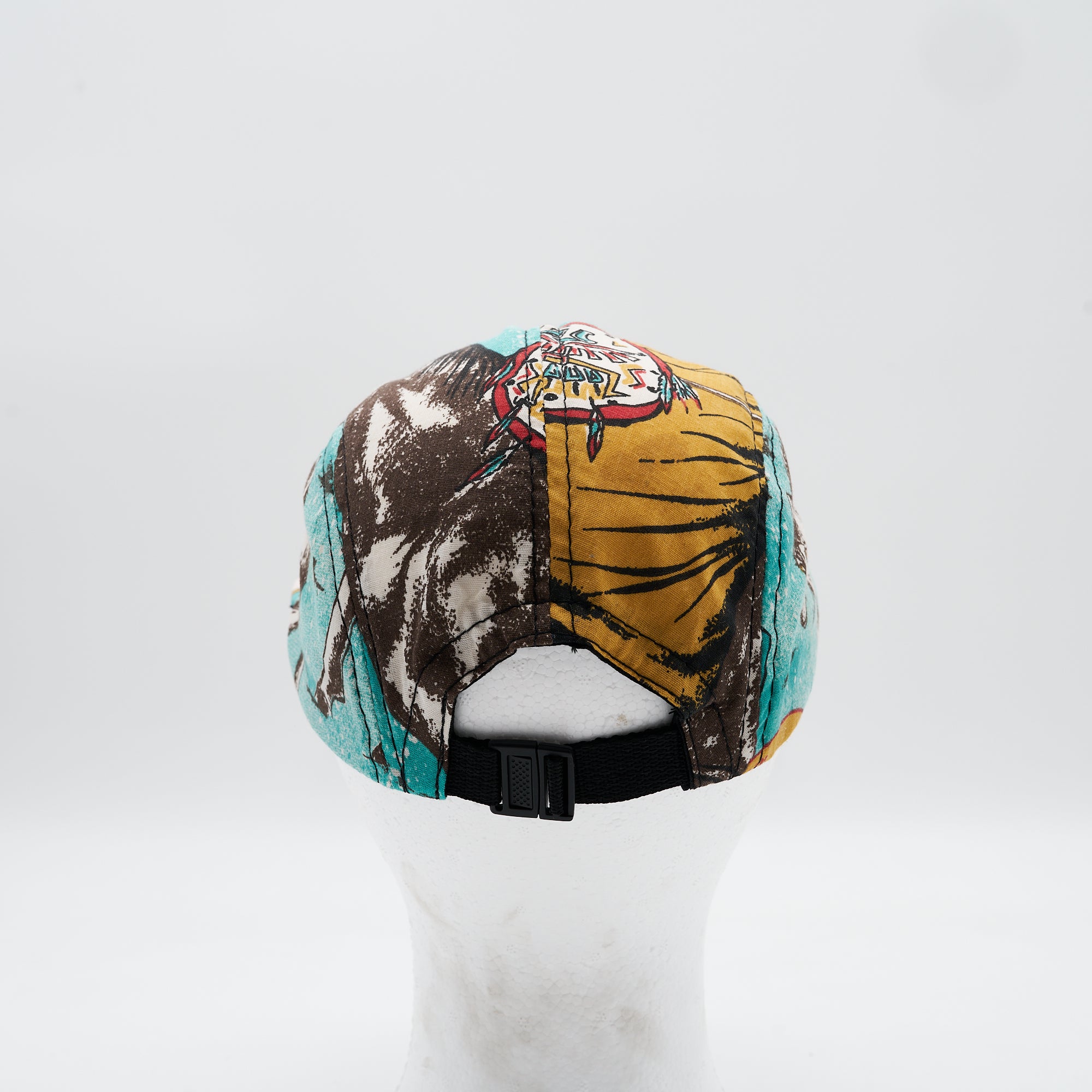 Vintage Southwestern Wildlife Five Panel Camp Hat