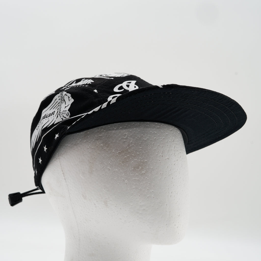 Indian Motorcycle Logo Graphic Five Panel Camp Hat