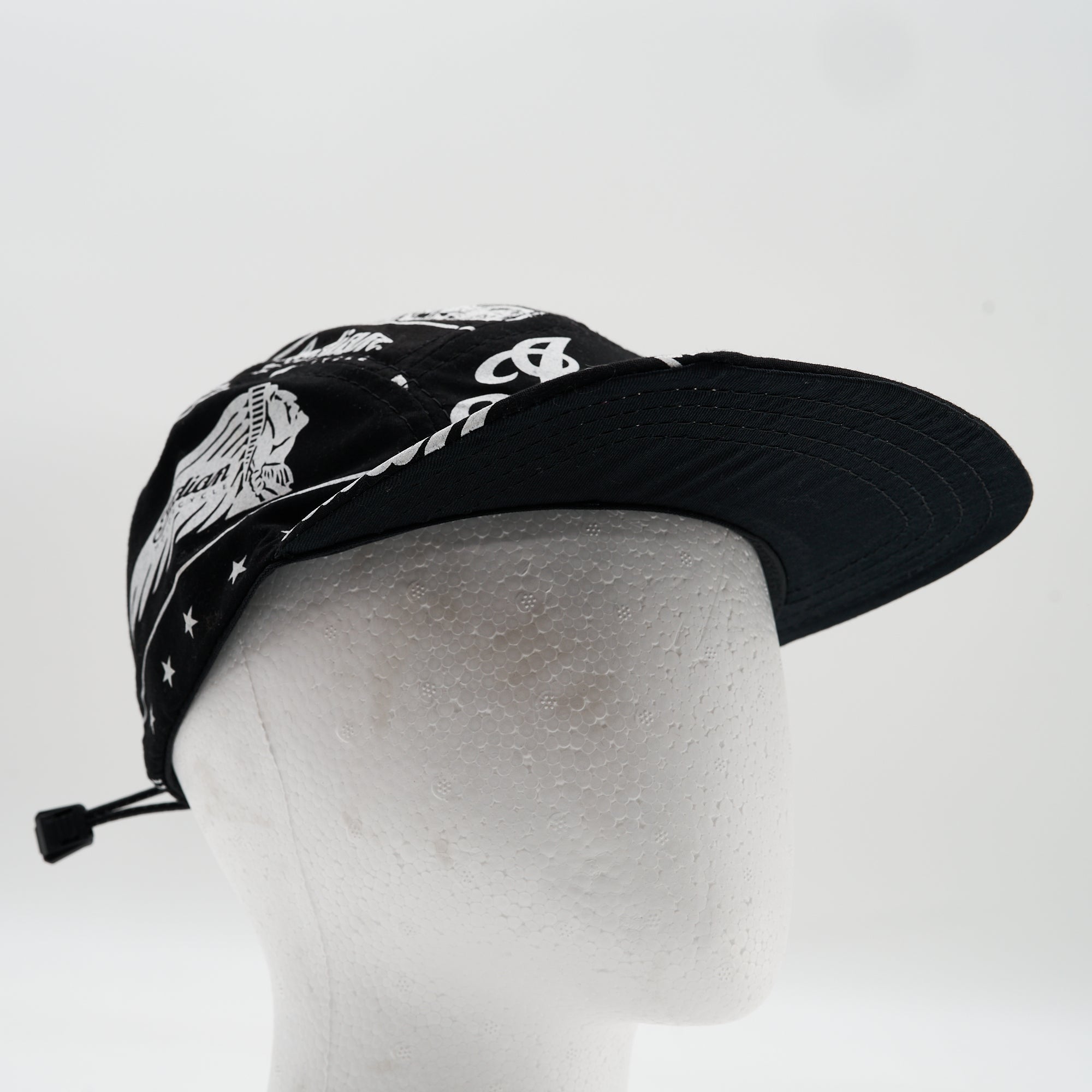 Indian Motorcycle Logo Graphic Five Panel Camp Hat