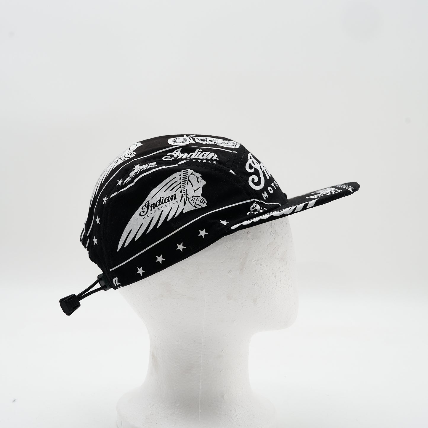 Indian Motorcycle Logo Graphic Five Panel Camp Hat