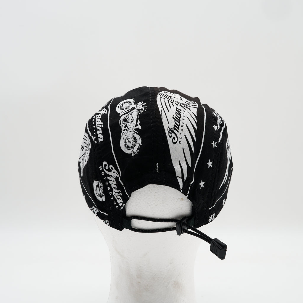 Indian Motorcycle Logo Graphic Five Panel Camp Hat