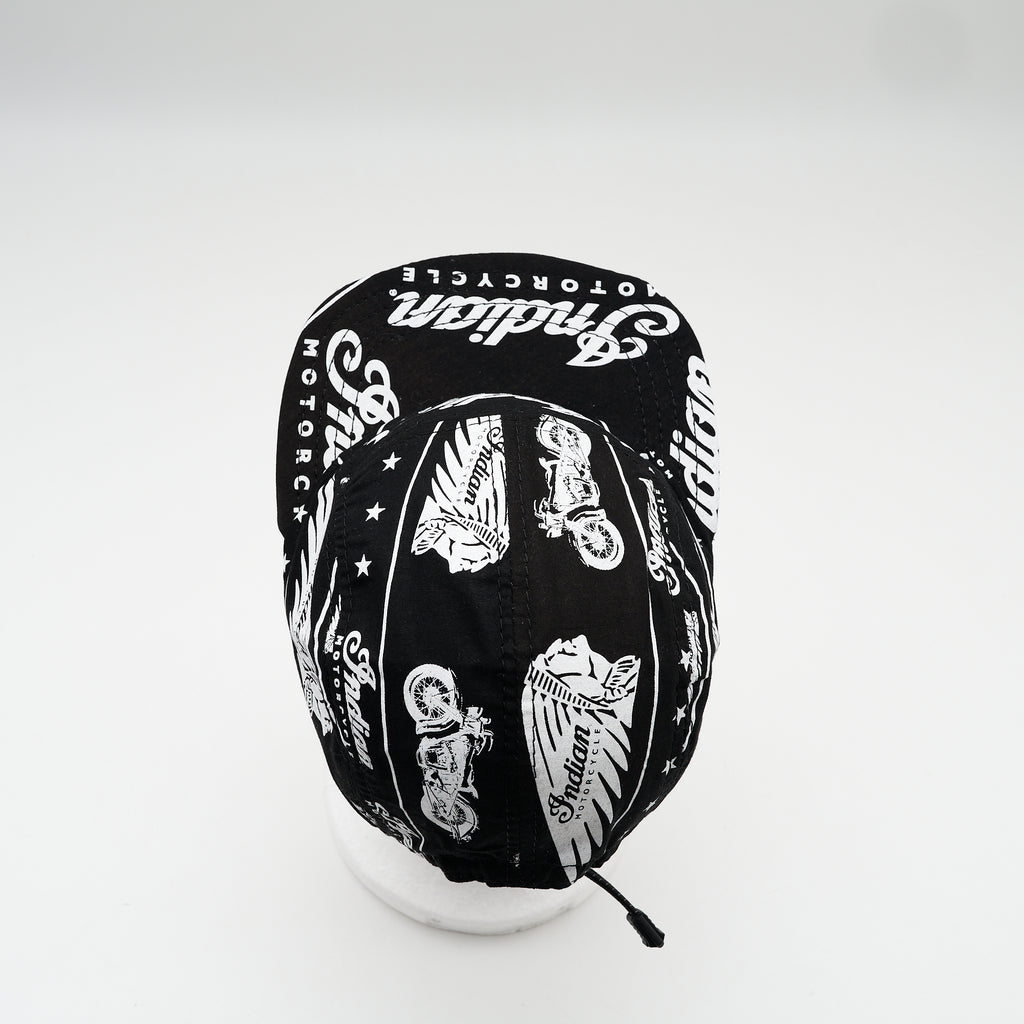 Indian Motorcycle Logo Graphic Five Panel Camp Hat