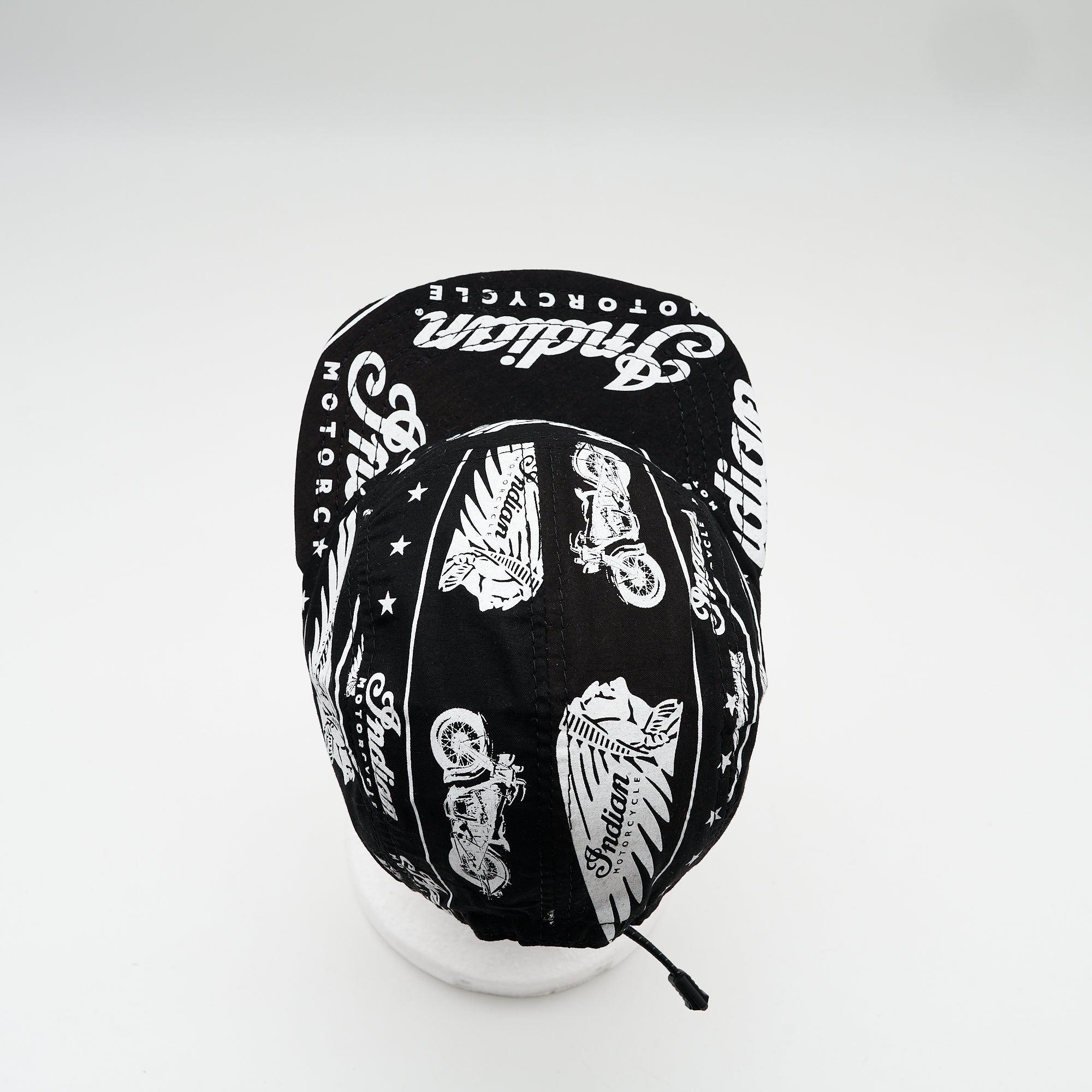 Indian Motorcycle Logo Graphic Five Panel Camp Hat