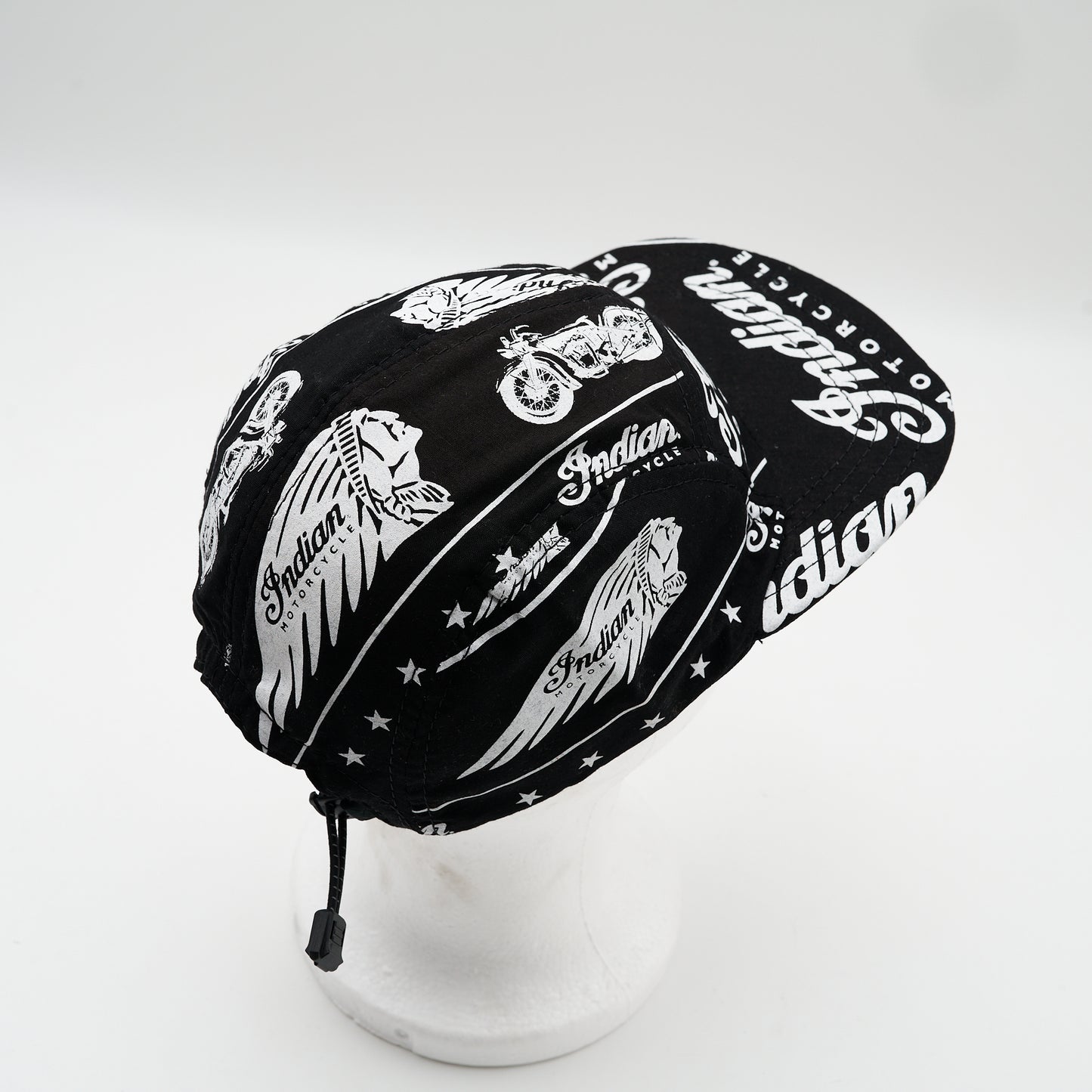 Indian Motorcycle Logo Graphic Five Panel Camp Hat