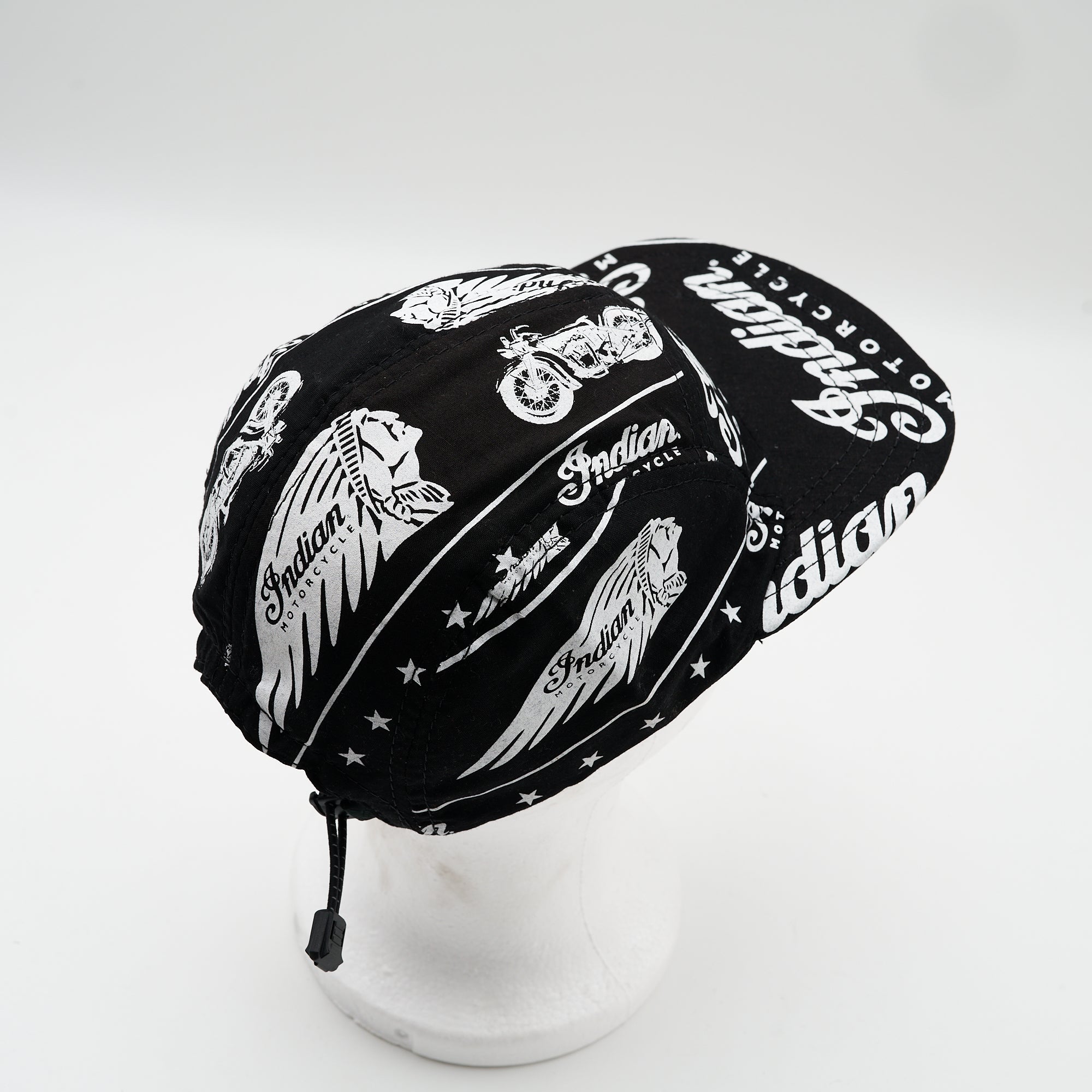 Indian Motorcycle Logo Graphic Five Panel Camp Hat