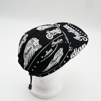 Indian Motorcycle Logo Graphic Five Panel Camp Hat