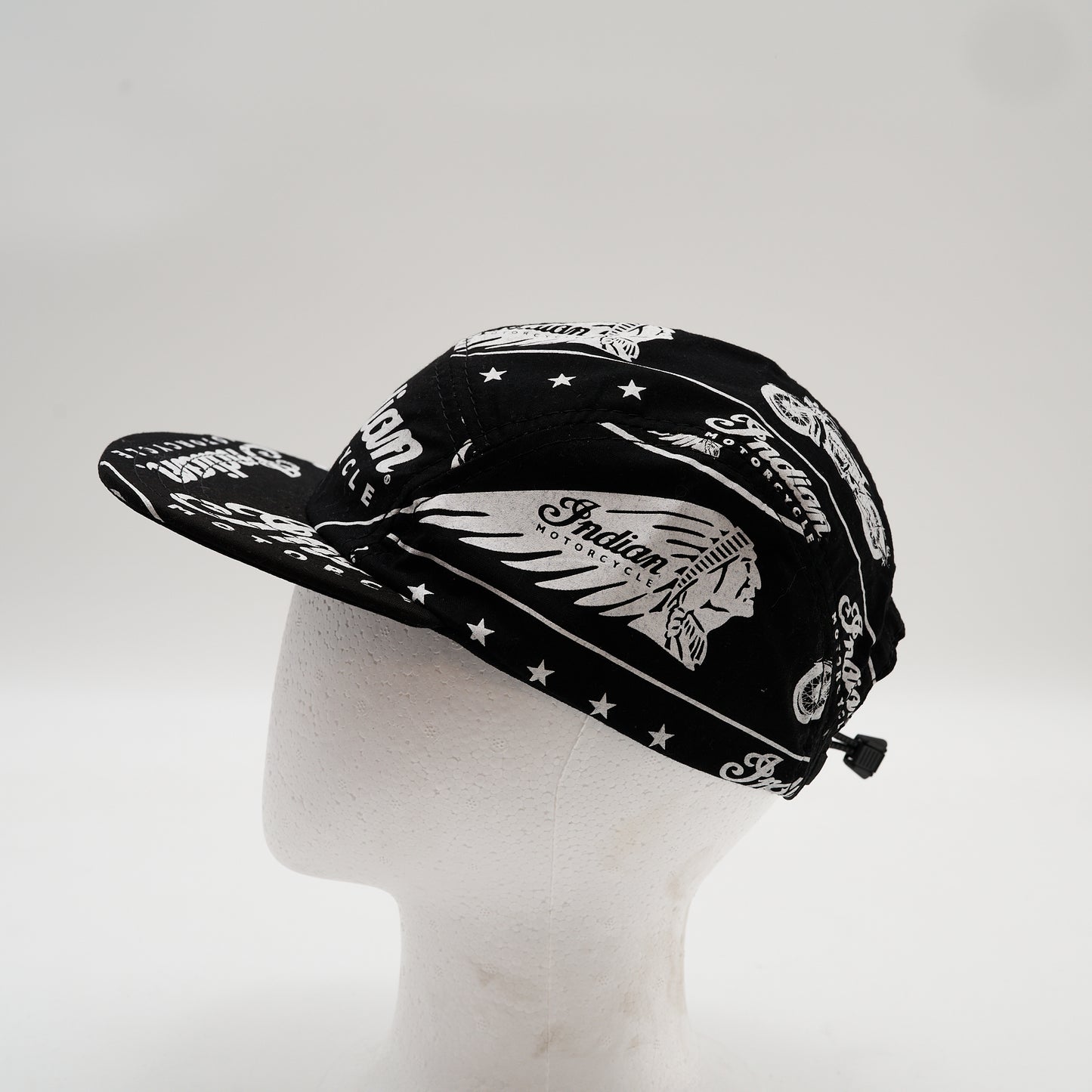 Indian Motorcycle Logo Graphic Five Panel Camp Hat