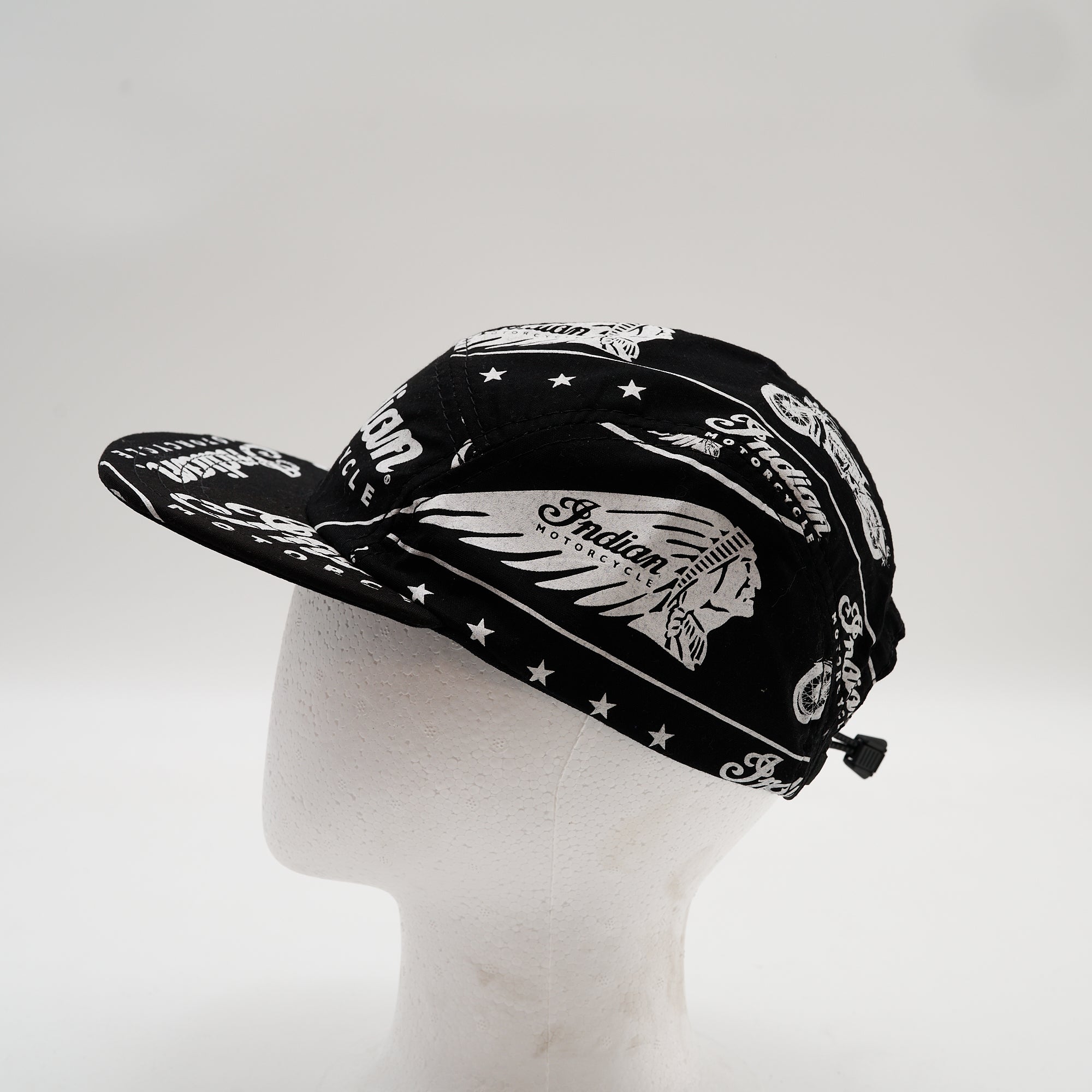 Indian Motorcycle Logo Graphic Five Panel Camp Hat