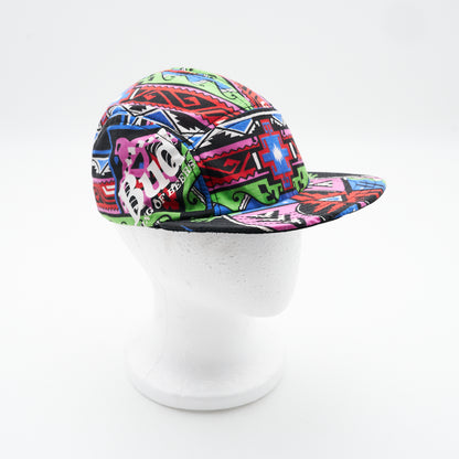 Budweiser King of Beers Vintage Pattern Five Panel Camp Hat