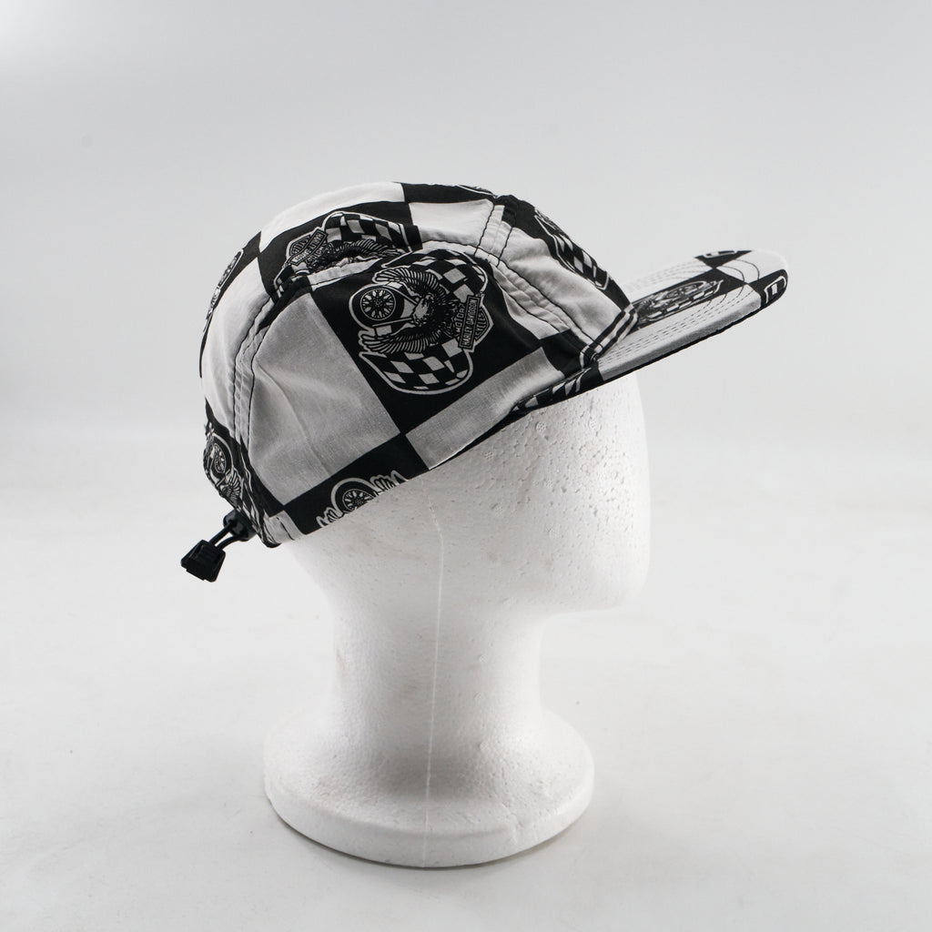 Harley-Davidson Race Checkers #3 5-Panel Camp Hat