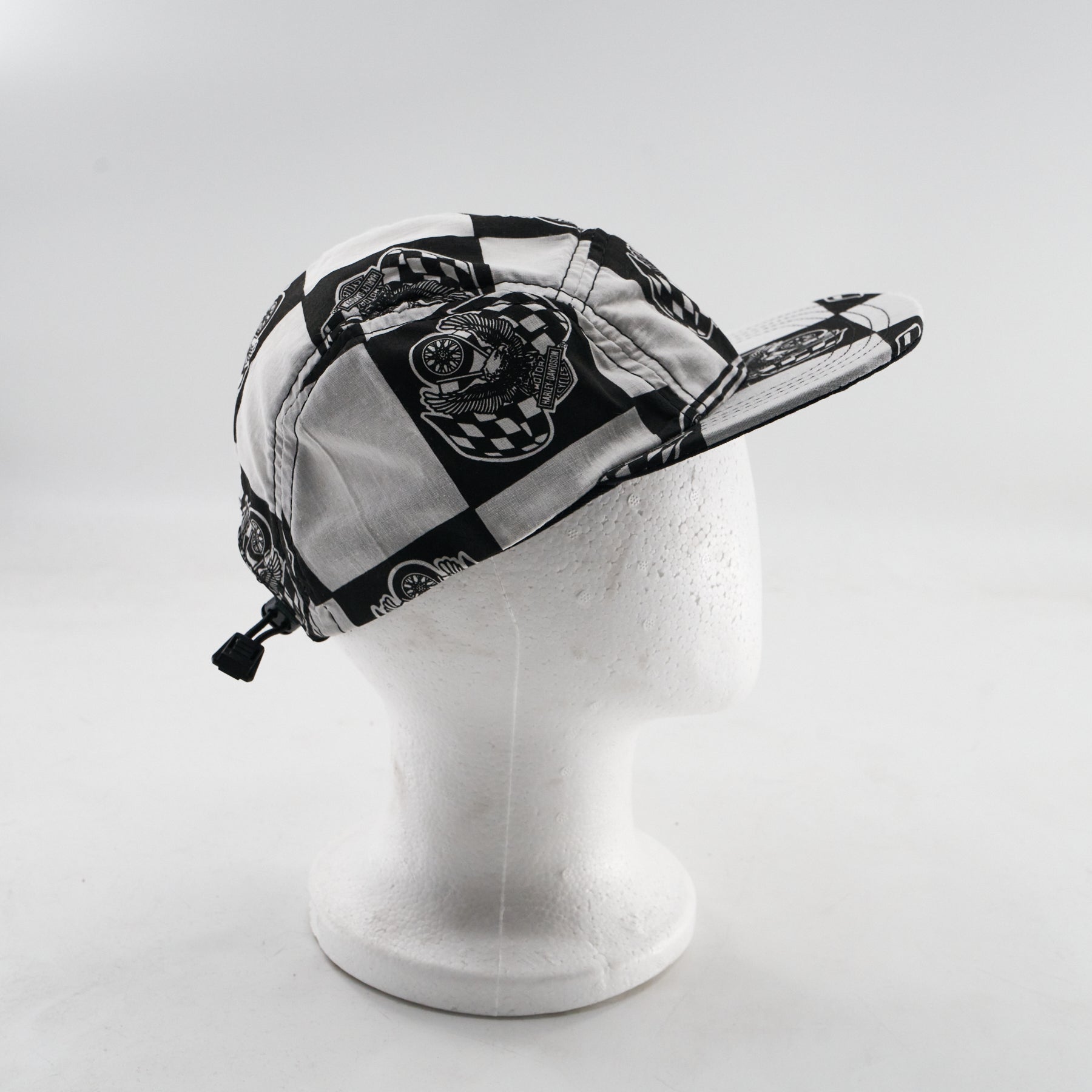 Harley-Davidson Race Checkers #3 5-Panel Camp Hat