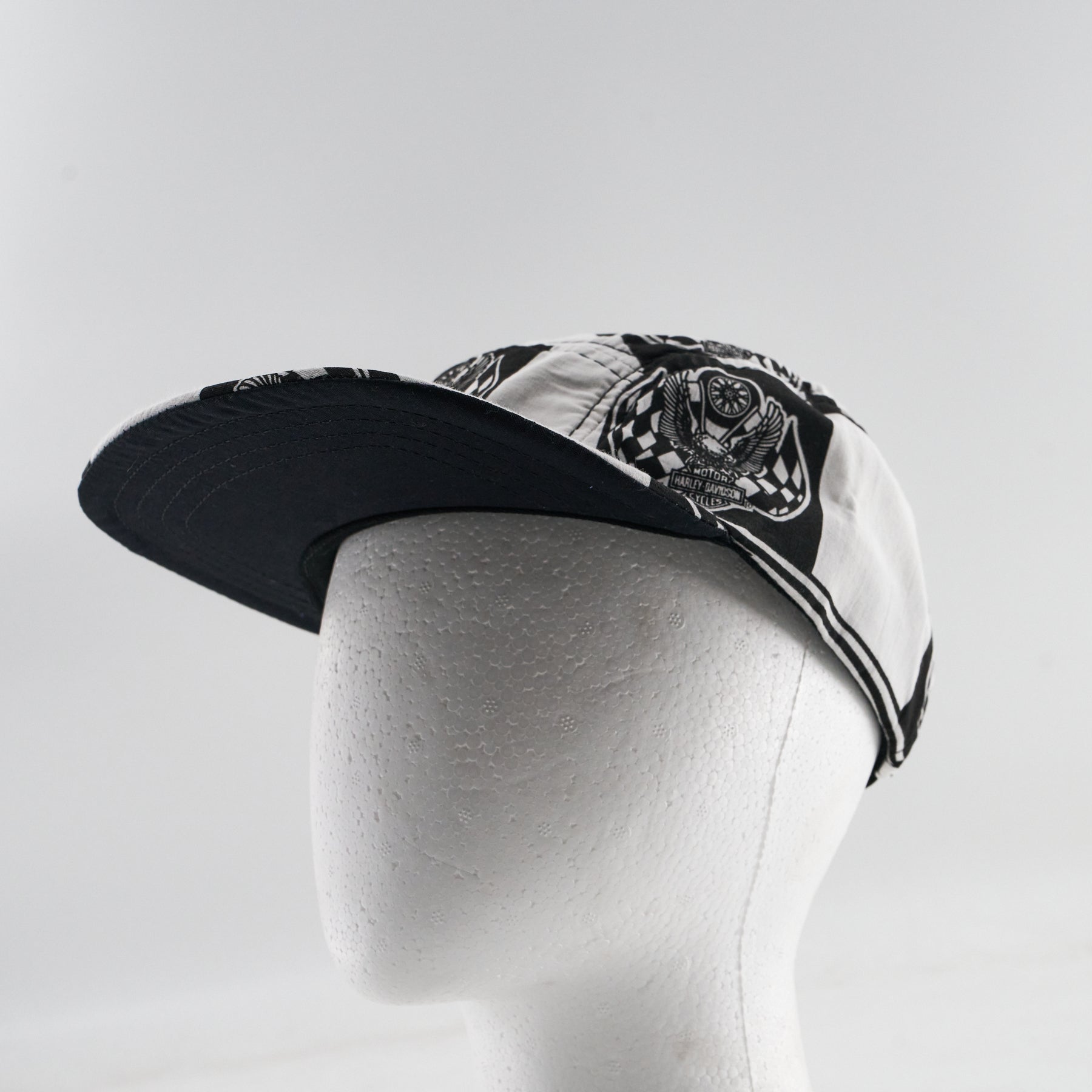 Harley-Davidson Race Checkers #3 5-Panel Camp Hat