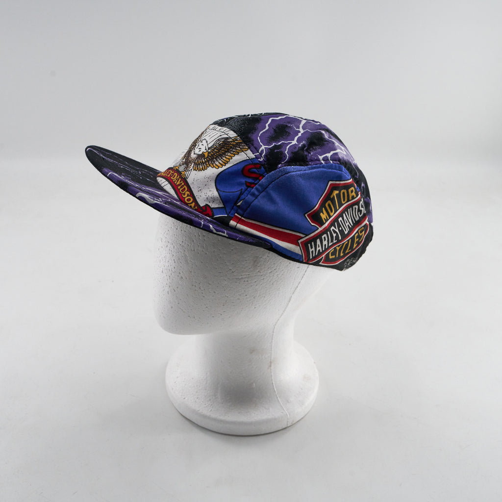 Harley-Davidson Mixed Lightning #1 5-Panel Camp Hat