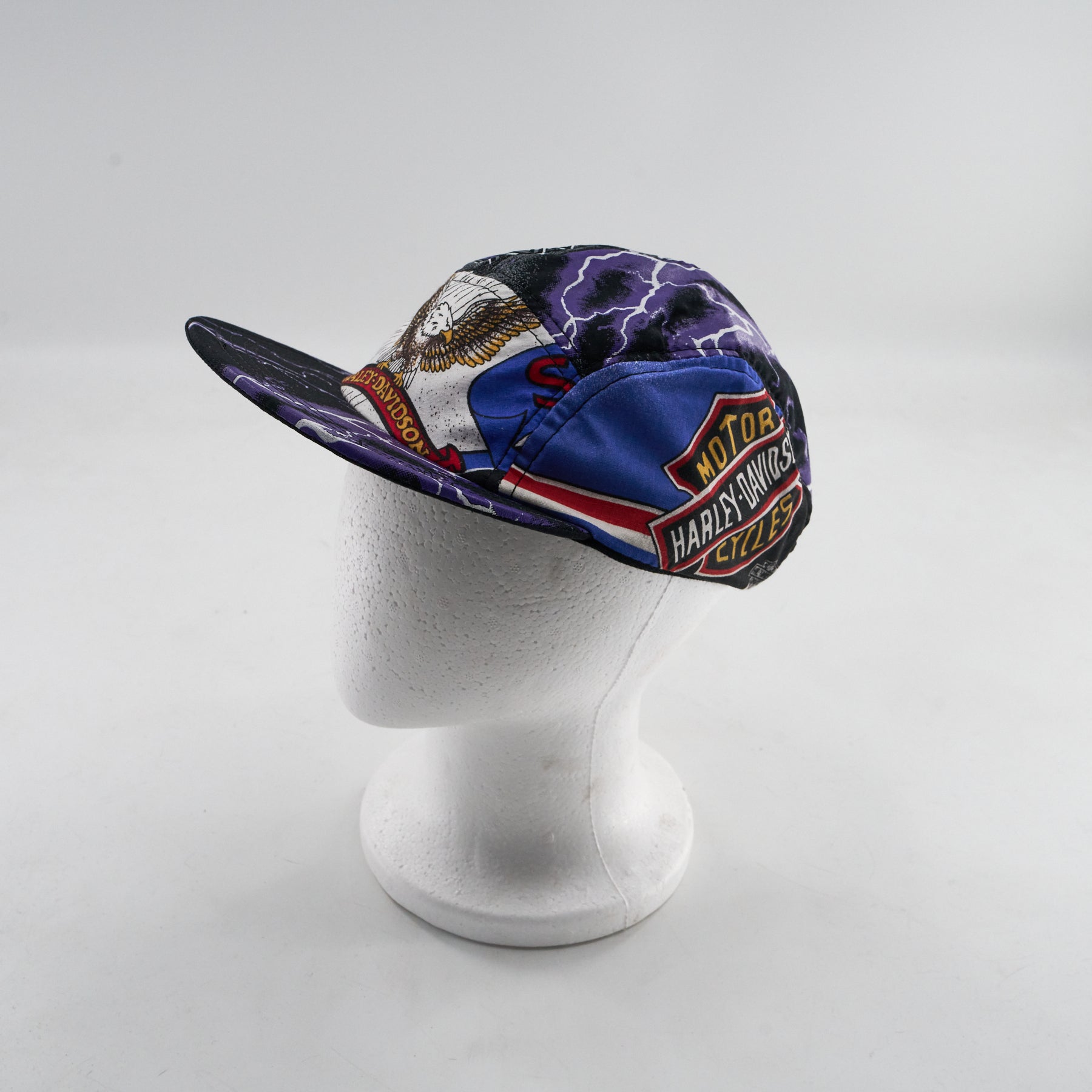 Harley-Davidson Mixed Lightning #1 5-Panel Camp Hat