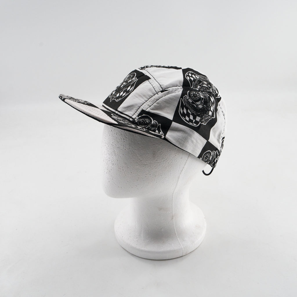 Harley-Davidson Race Checkers #1 5-Panel Camp Hat