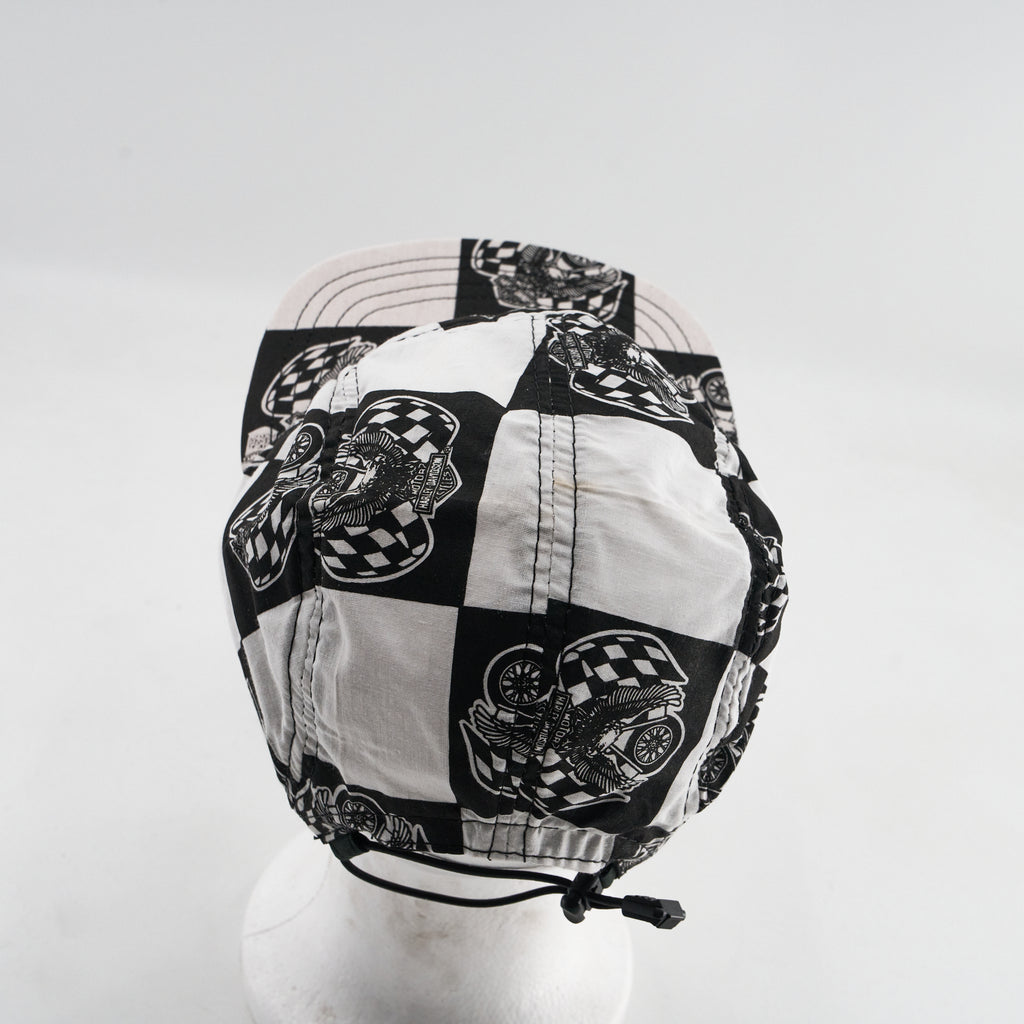 Harley-Davidson Race Checkers #1 5-Panel Camp Hat