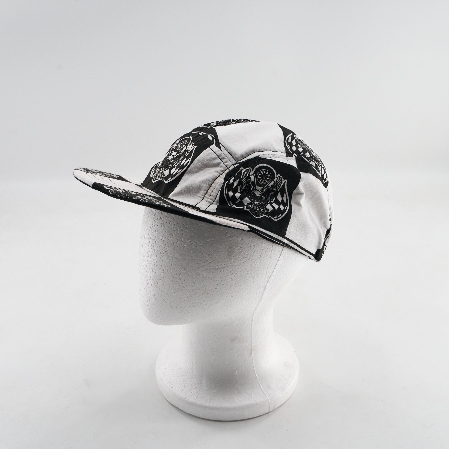 Harley-Davidson Race Checkers #2 5-Panel Camp Hat