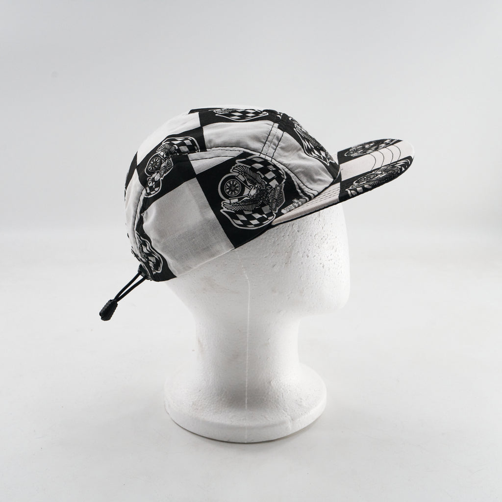 Harley-Davidson Race Checkers #2 5-Panel Camp Hat