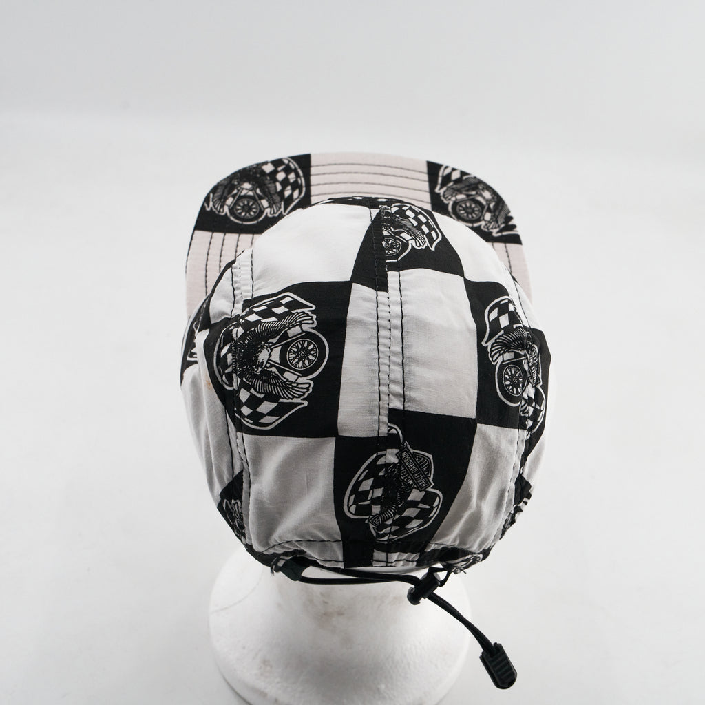 Harley-Davidson Race Checkers #2 5-Panel Camp Hat