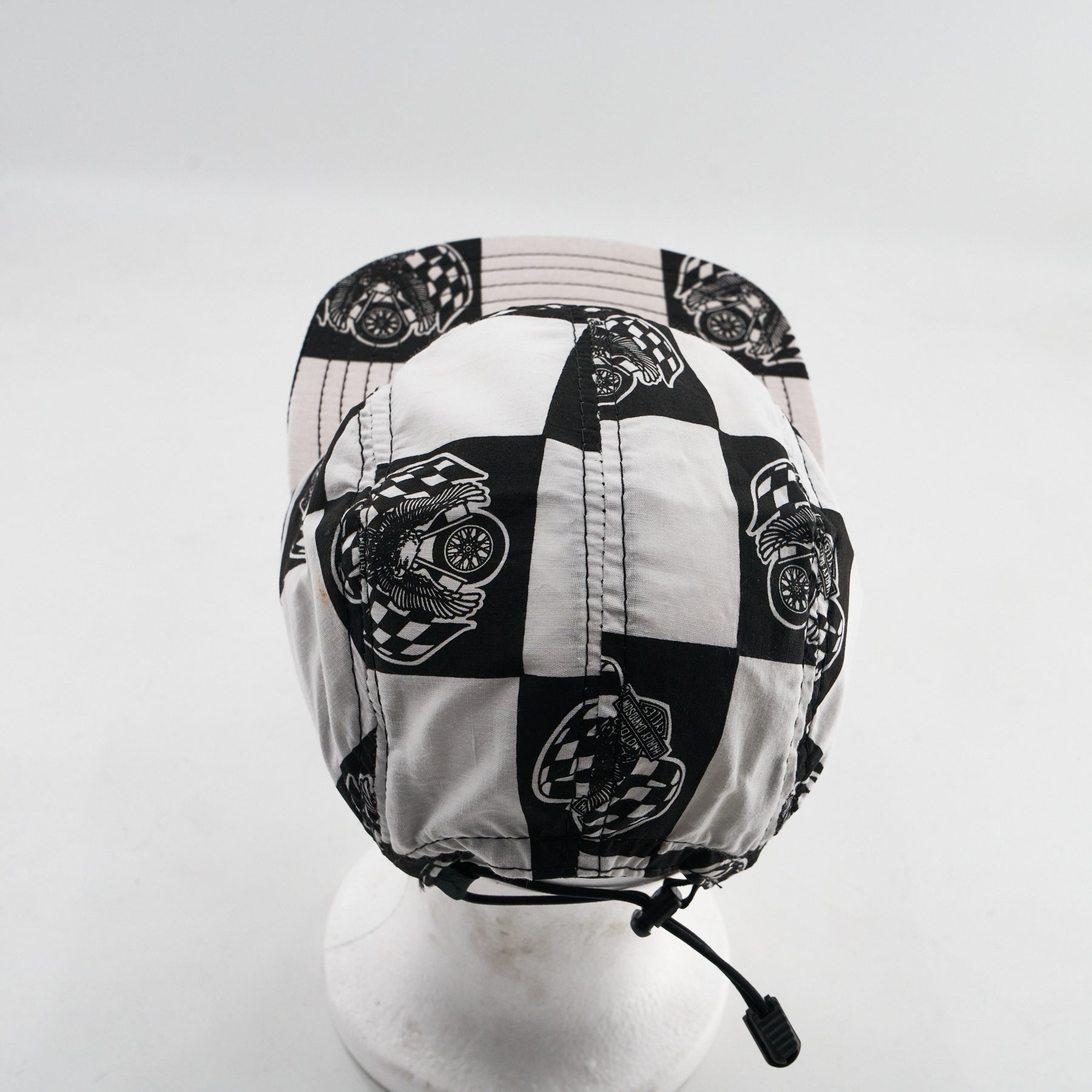 Harley-Davidson Race Checkers #2 5-Panel Camp Hat