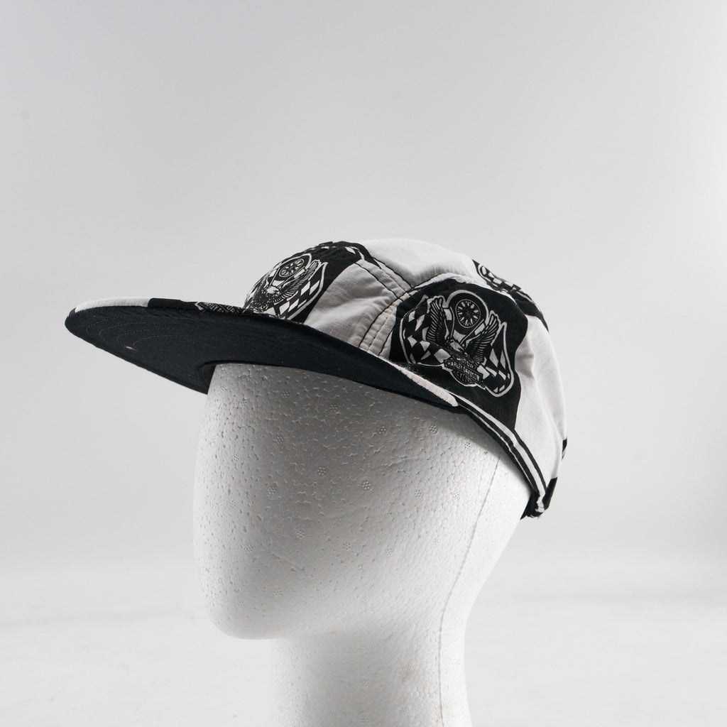 Harley-Davidson Race Checkers #2 5-Panel Camp Hat