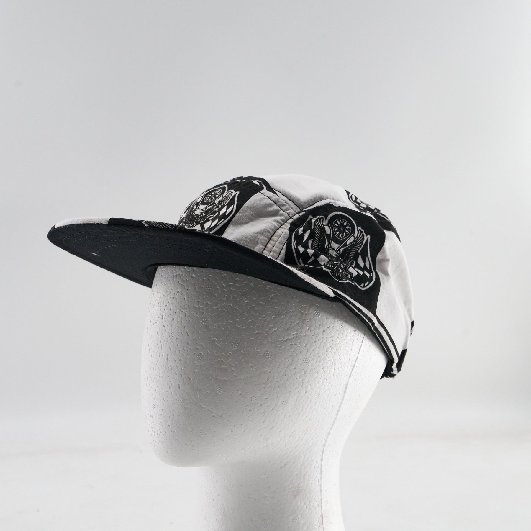 Harley-Davidson Race Checkers #2 5-Panel Camp Hat