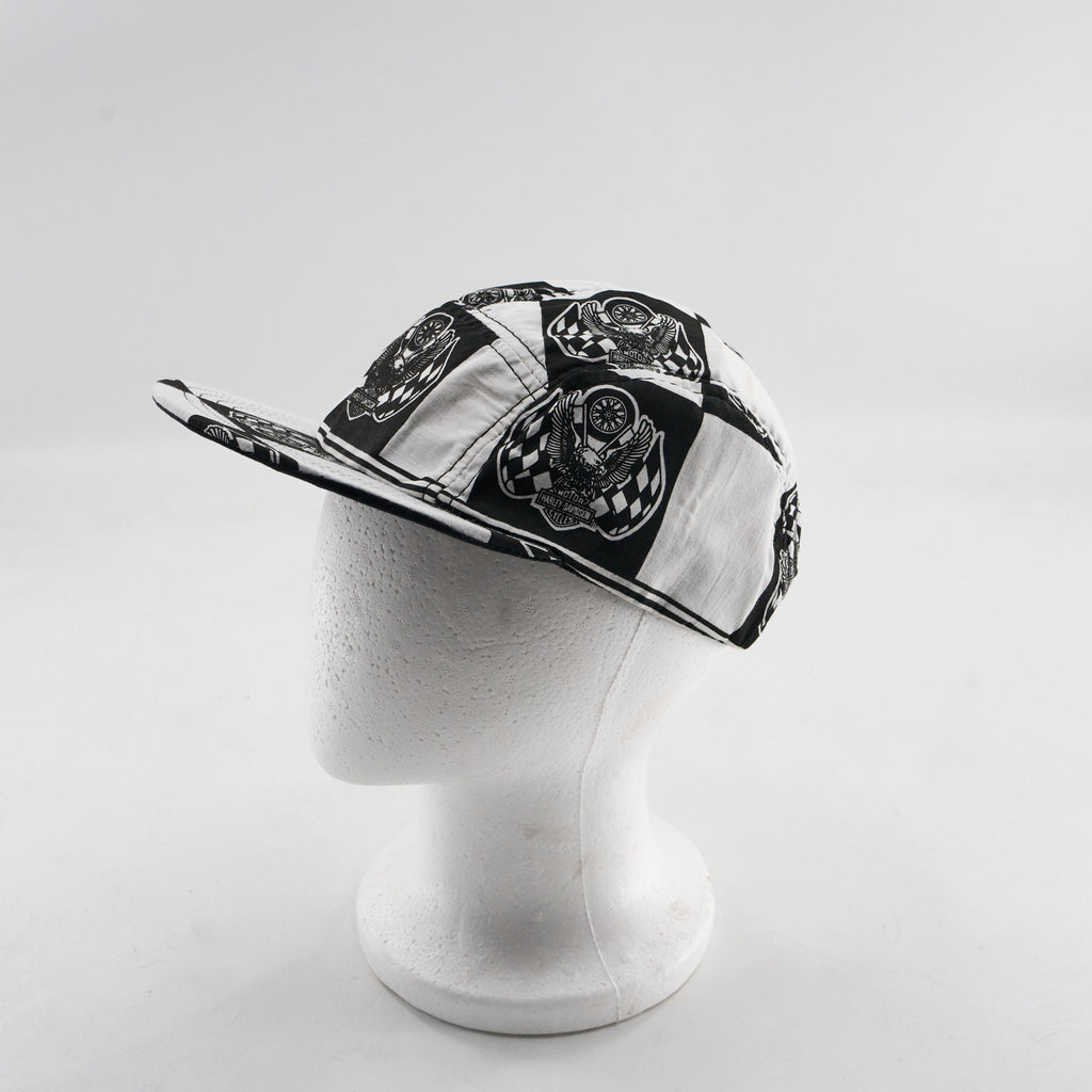 Harley-Davidson Race Checkers #3 5-Panel Camp Hat