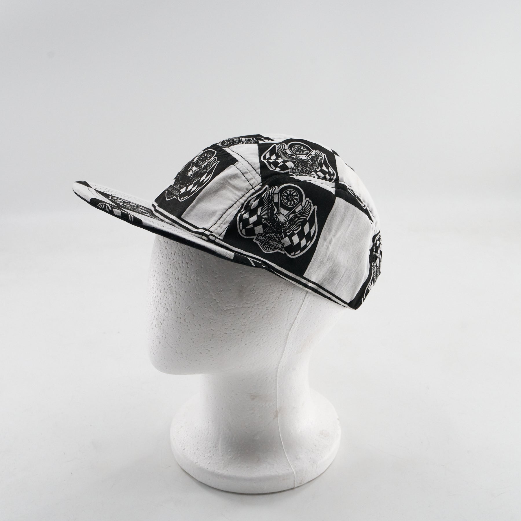 Harley-Davidson Race Checkers #3 5-Panel Camp Hat