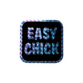 Easy Chick Holographic Sticker