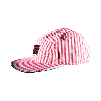 Engineer Striped Hickory 5 Panel Hat