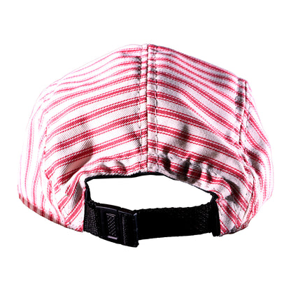 Engineer Striped Hickory 5 Panel Hat