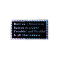 Born on a Mountain Raised in a Cave Holographic Sticker