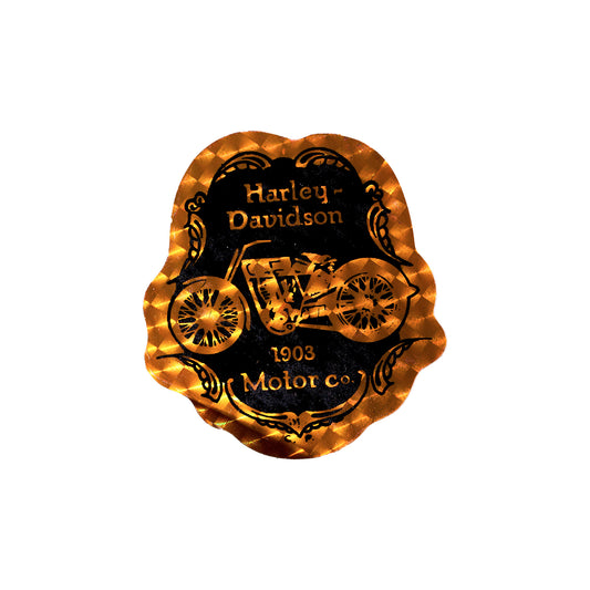 Harley-Davidson 1903 Gold Holographic Sticker