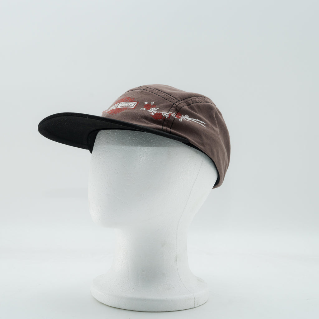 Harley-Davidson Brown Rose 5-Panel Camp Hat